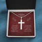 Amazing Son Stainless Steel Cross Necklace with Ball Chain