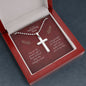 Amazing Son Stainless Steel Cross Necklace with Ball Chain