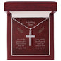 Amazing Son Stainless Steel Cross Necklace with Ball Chain