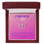Friends for Life Perfect Pair Necklace (pink message card)