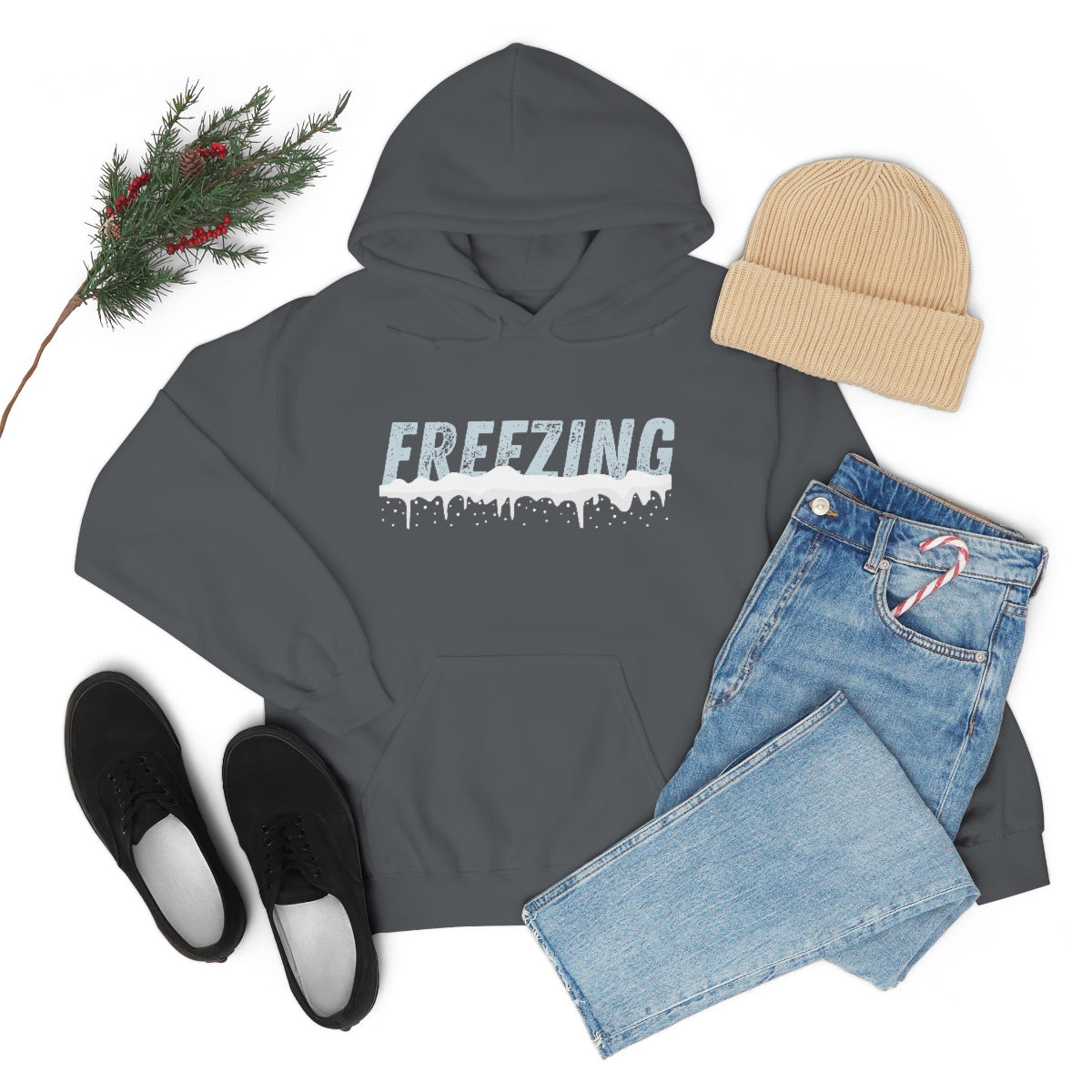 Freezing Heavy Blend™ Hoodie, Unisex sizes S-5XL Available in 9 colors