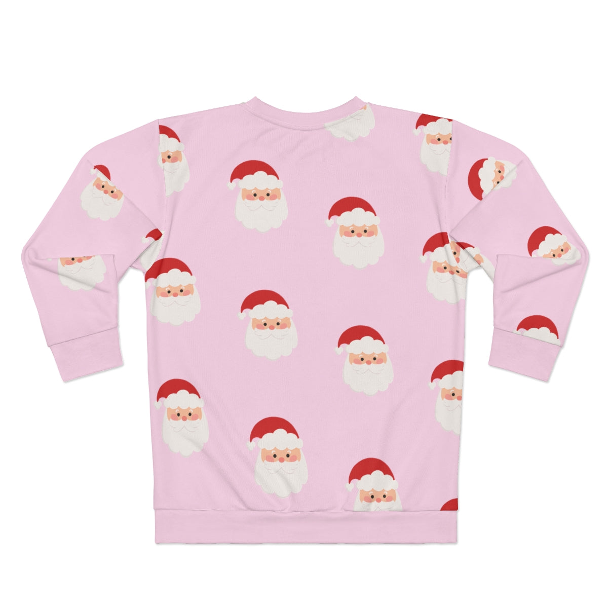 All About Santa Christmas Sweatshirt in Pink Sizes XS-2XL