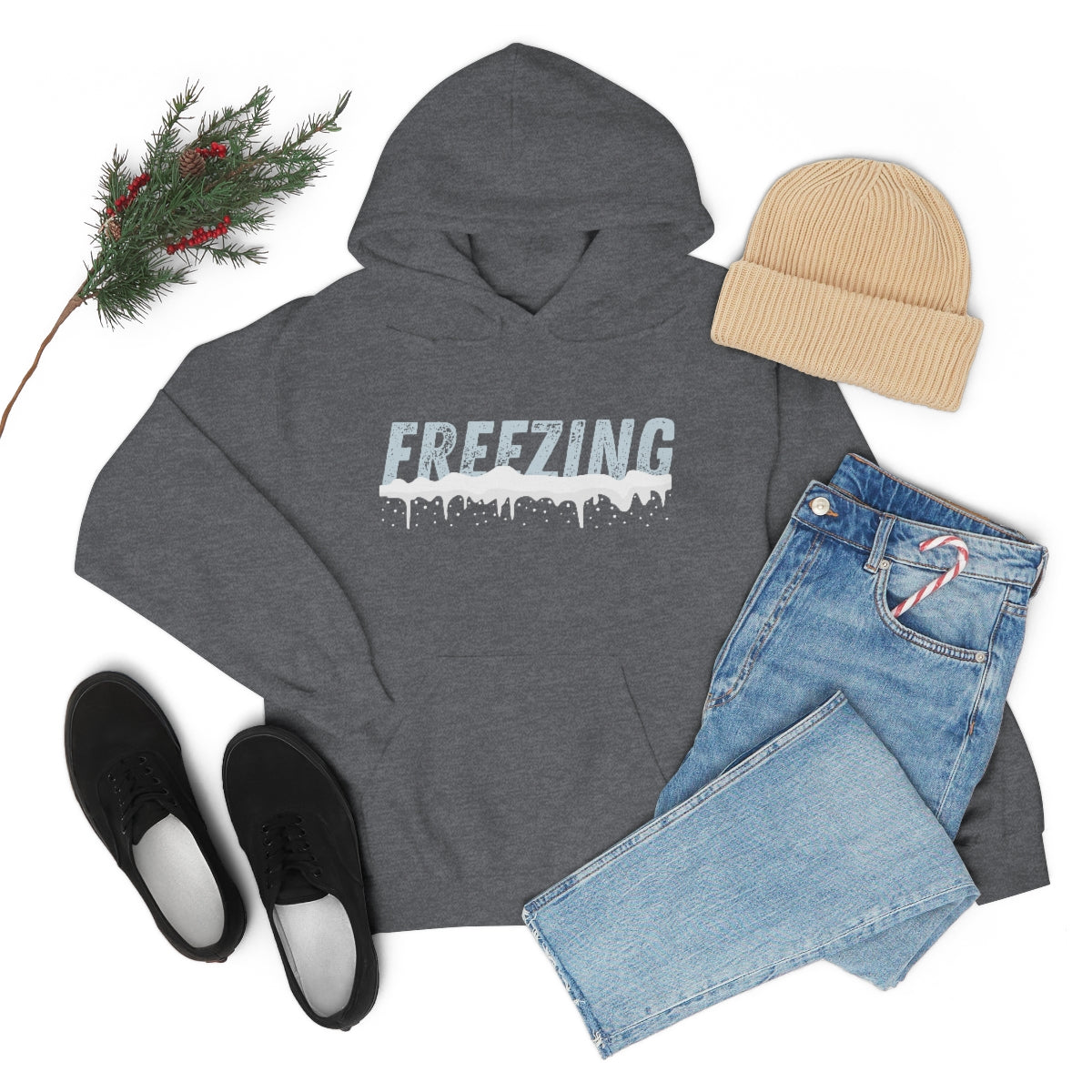 Freezing Heavy Blend™ Hoodie, Unisex sizes S-5XL Available in 9 colors