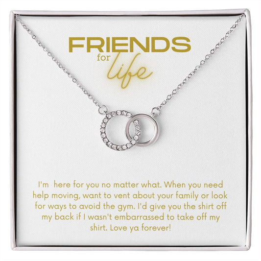 Friends for Life Perfect Pair Necklace