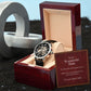 Luxury Men's Openwork Watch, For My Wonderful Son