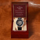 Luxury Men's Openwork Watch, For My Wonderful Son
