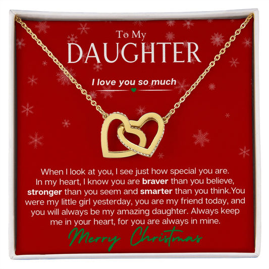 To My Daughter at Christmas - I love you so much