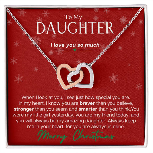 To My Daughter at Christmas - I love you so much