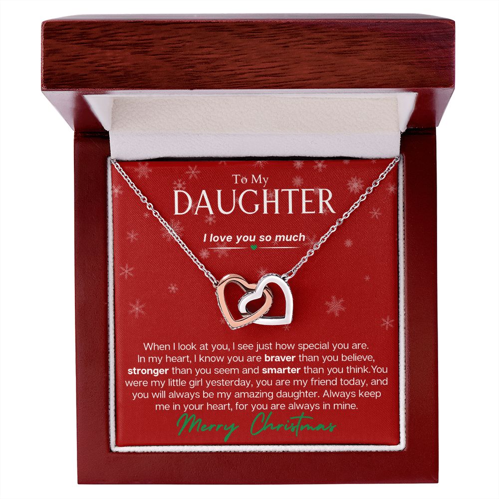 To My Daughter at Christmas - I love you so much