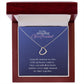 Amazing Girlfriend Love Heart Necklace Available in 14k White Gold or 18k Yellow Gold Dipped Sterling Silver, blue card