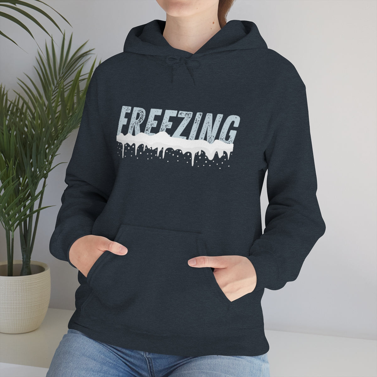 Freezing Heavy Blend™ Hoodie, Unisex sizes S-5XL Available in 9 colors